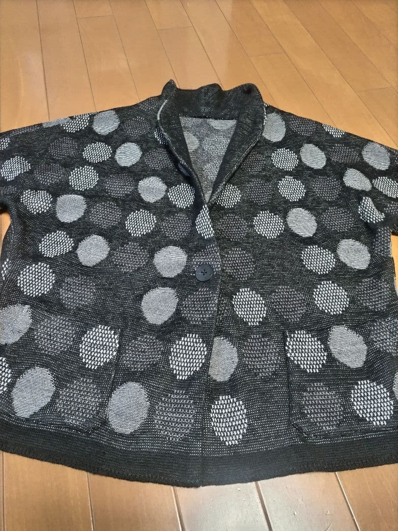 HaaT　ハート　イッセイミヤケ　ニットジャケット