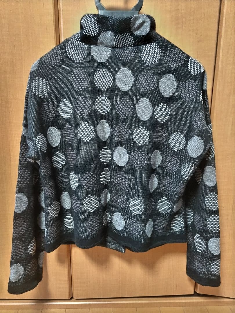 HaaT　ハート　イッセイミヤケ　ニットジャケット