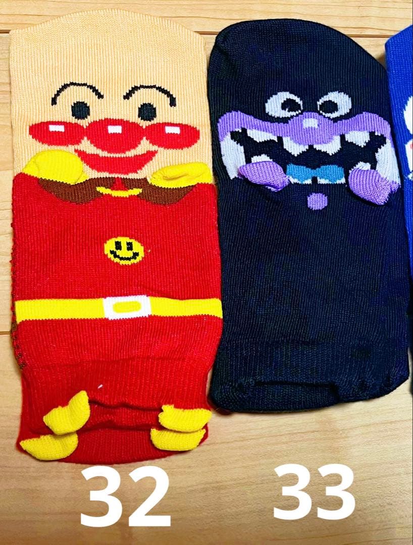 バラ売り可!アンパンマン靴下新品30足セット23-25cm レディース靴下保育士
