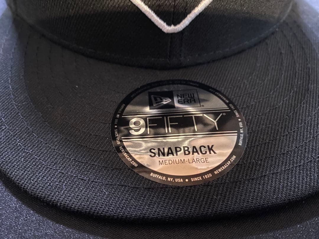 FCRB ブリストル 9FIFTY ブラック　スナップバックキャップ