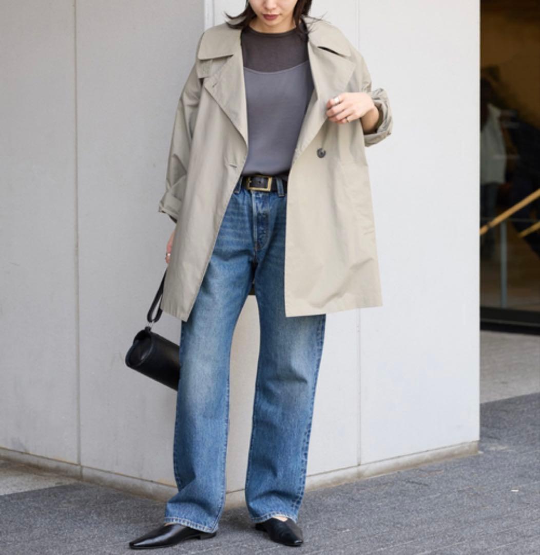 極美品✨JOURNAL STANDARD ドライクロスミドルバルカラーコート