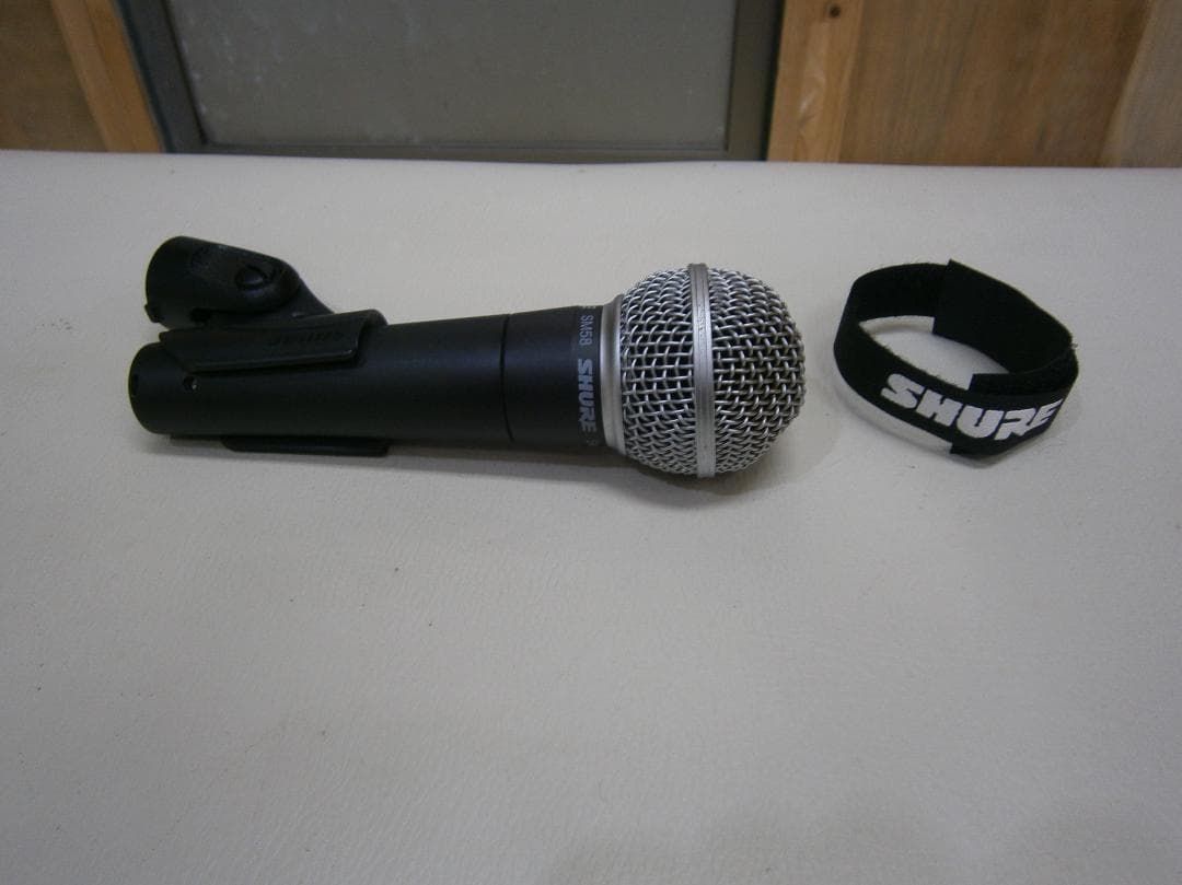 SHURE・シュアー＜SM58＞純正ホルダー付き