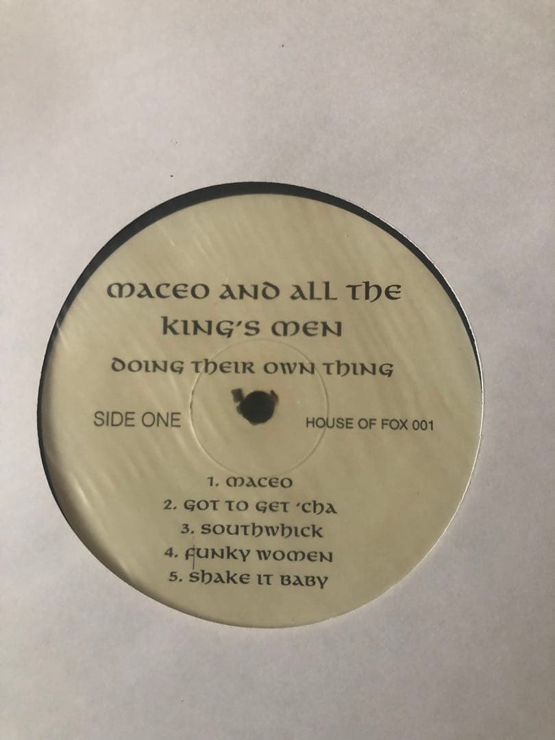洋楽 Maceo and All the King's Men/LP
