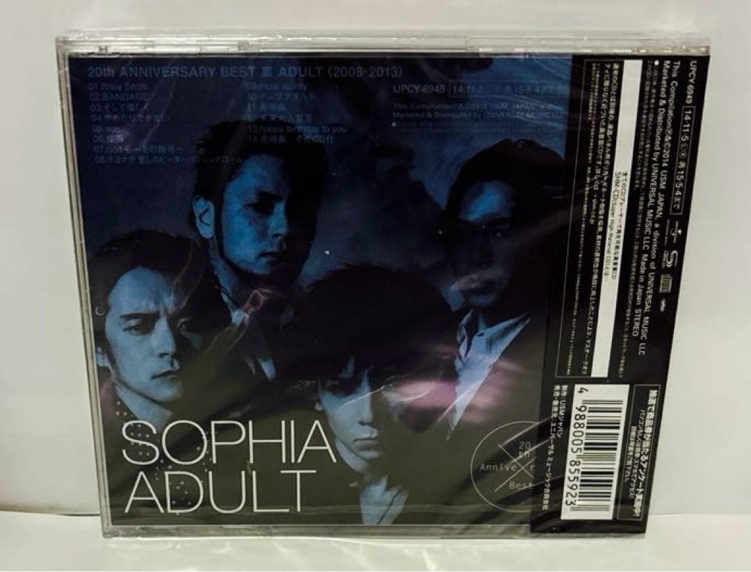 新品　CD 20th ANNIVERSARY BEST 3 ADULT(2008