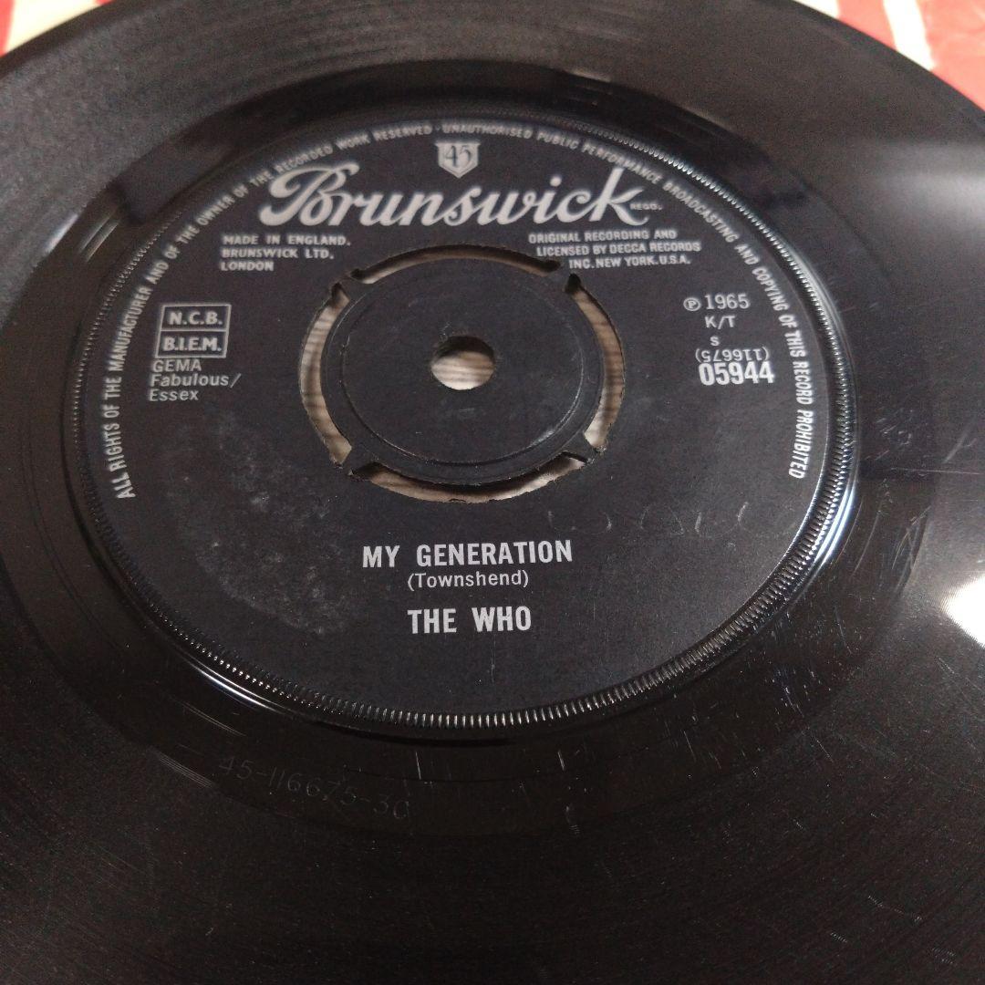 The Who My Generation ザ・フー UKオリジナル7インチ