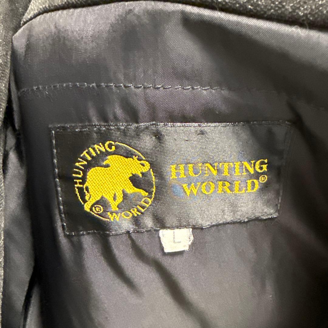 【美品】✨HUNTING WORLD ハンティング ワールド コートジャケット