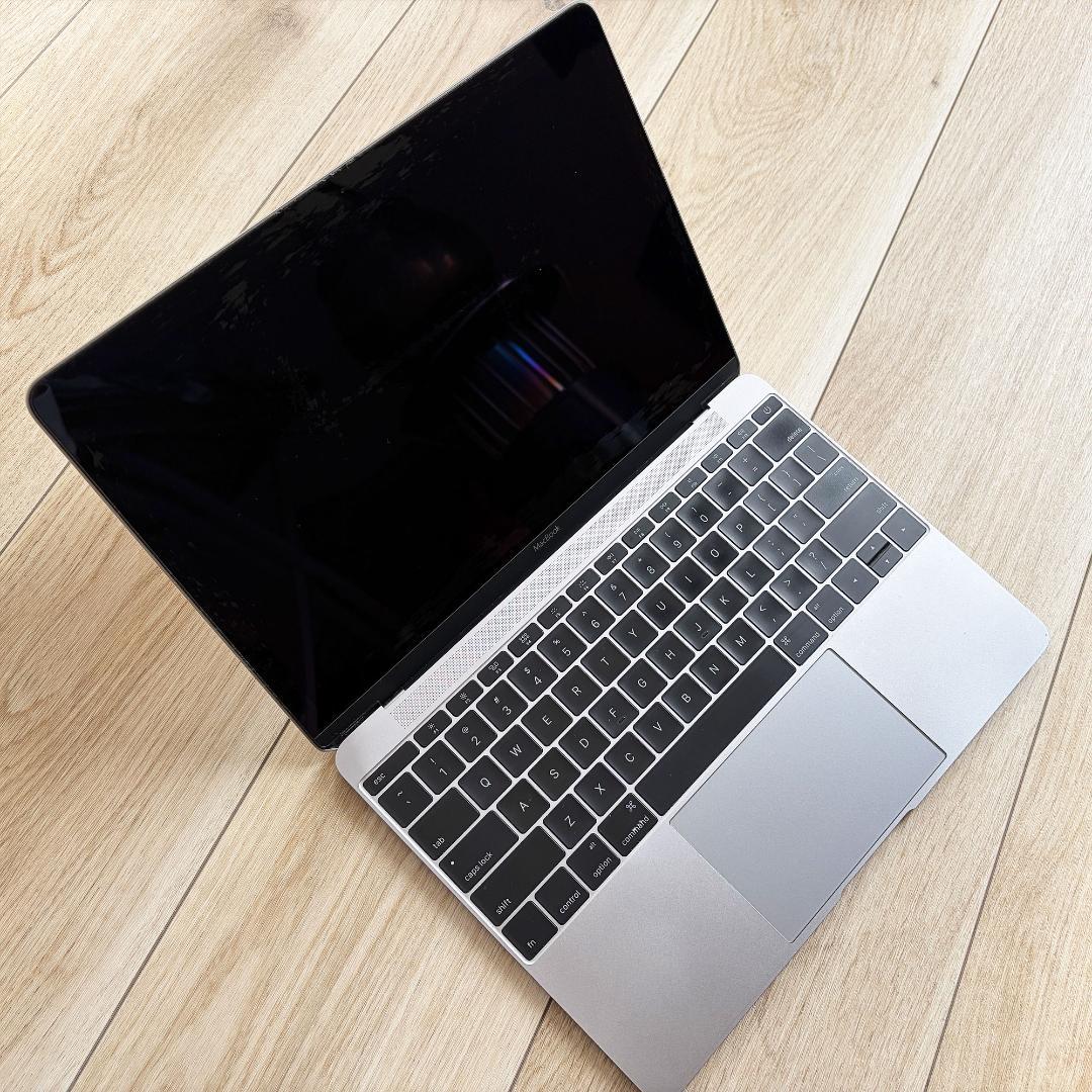 【ジャンク】MacBook12 2015 8GB/512GB USキー Sグレイ
