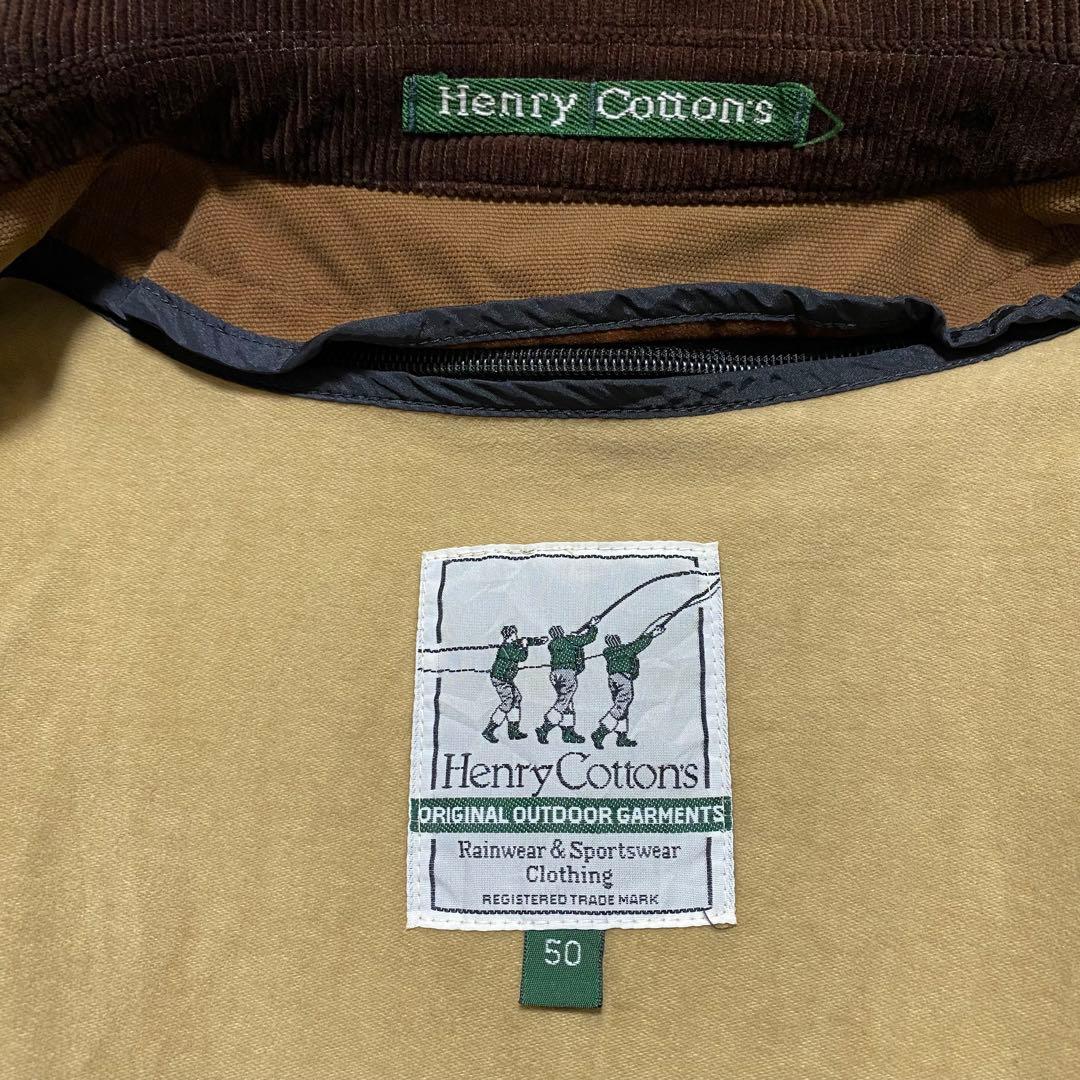 Henry Cotton's イタリア製 ライナー付き ハンティングジャケット