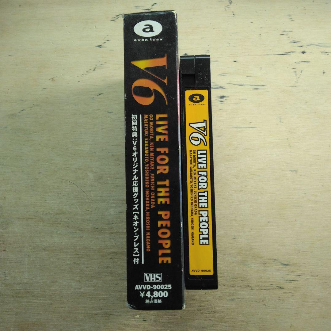 V6　LIVE FOR THE PEOPLE　VHS