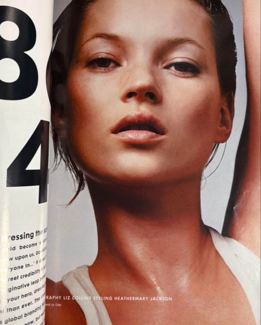 Kate Moss表紙‼️ THE FACE 2002.2 NO.61