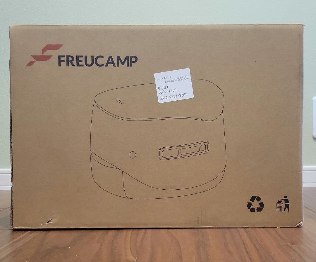 FREUCAMP ポータブルトイレ　ラップポン