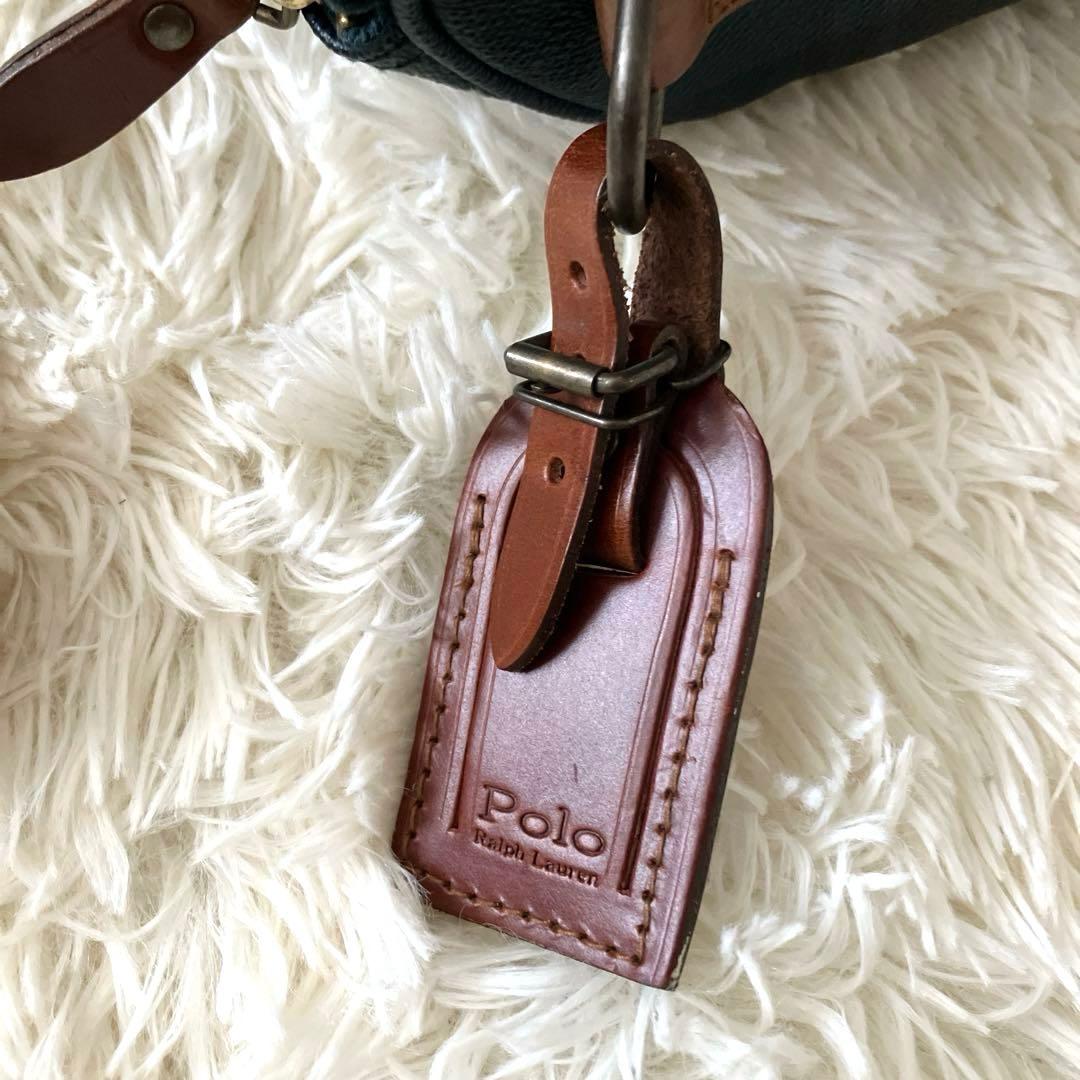90s POLO Ralph Lauren ラルフローレン ミニボストンバッグ