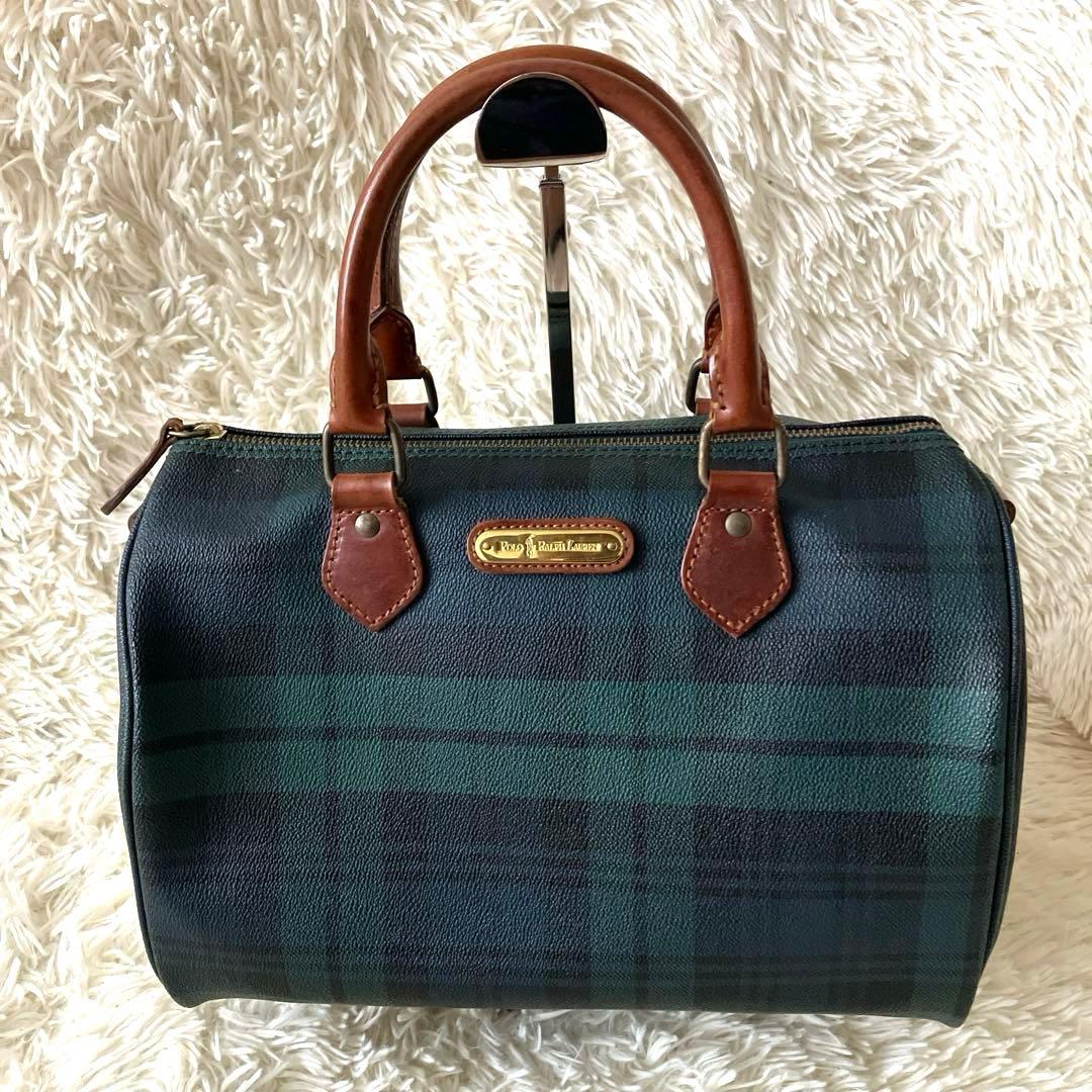 90s POLO Ralph Lauren ラルフローレン ミニボストンバッグ