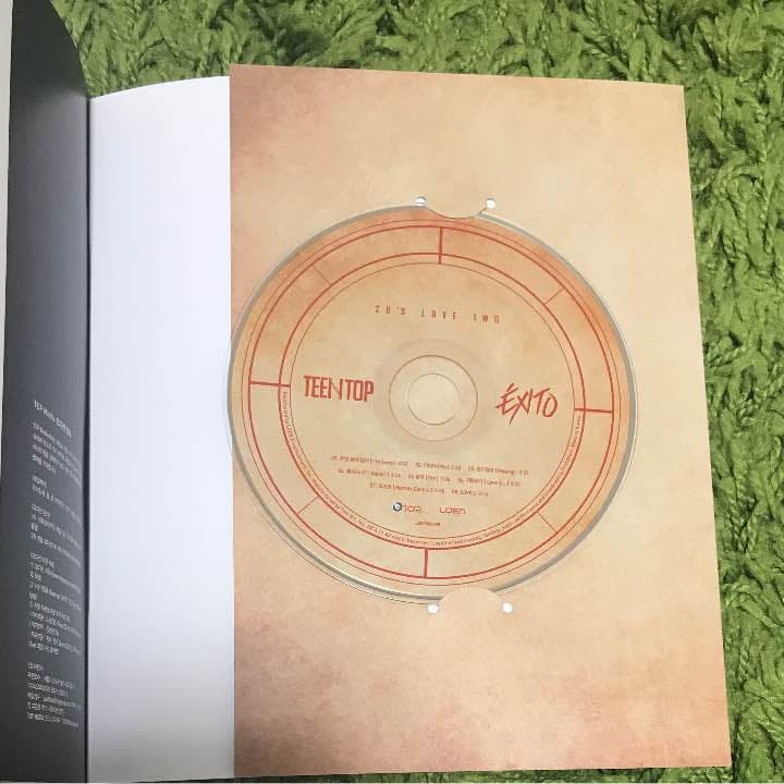 TEEN TOP 直筆サイン付きアルバム
