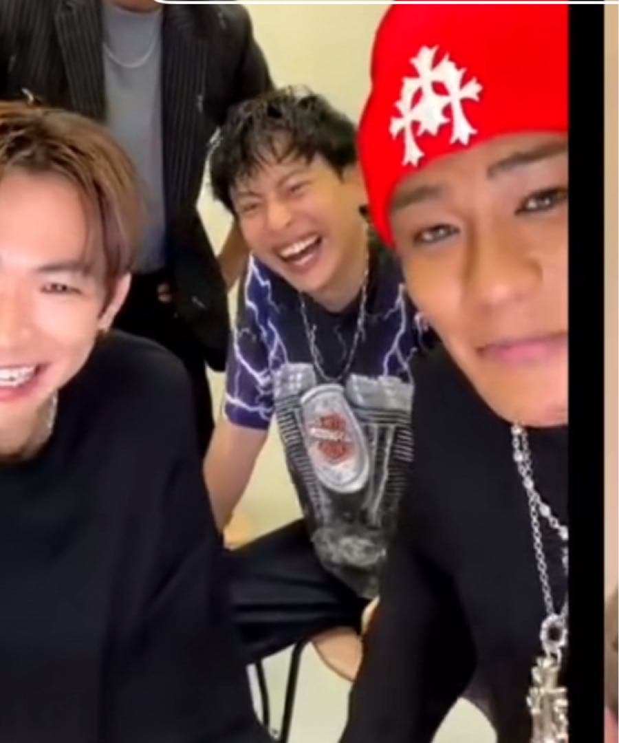 CHROME HEARTS トリプルクロスニット帽