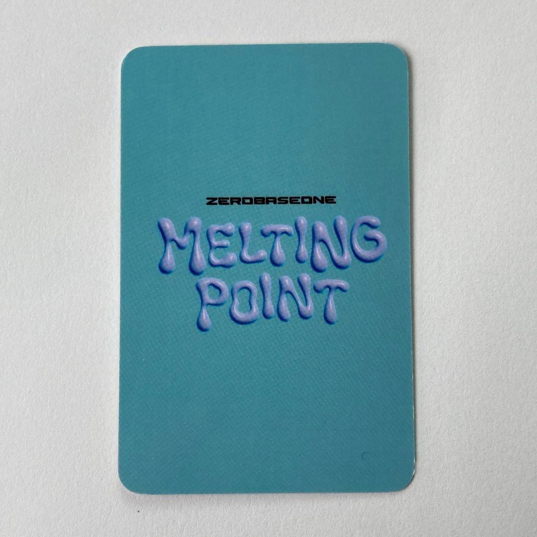 ZB1 meltingpoint ハンユジン 2週目トレカ