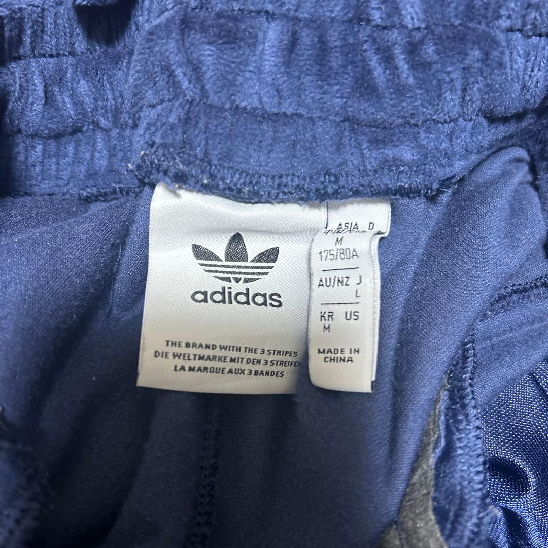 美品 adidas ベロアトラックパンツ L