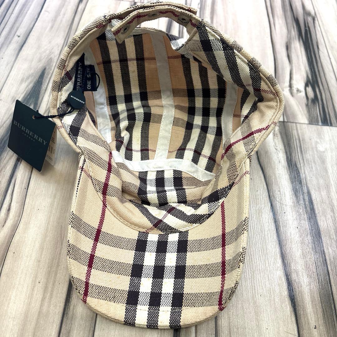 新品、未使用タグ付き　Burberry Londonキャップ　帽子