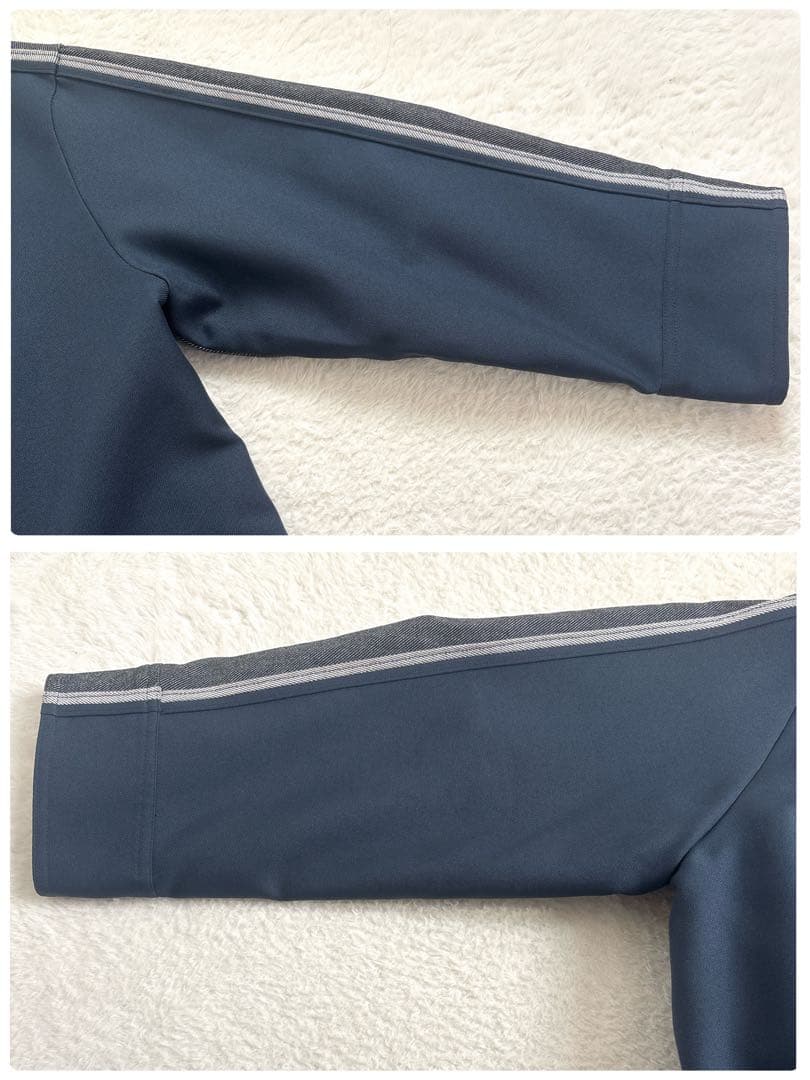 極美品 Ameri BACK DENIM DETAIL BLAZER ジャケット