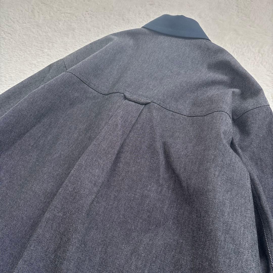 極美品 Ameri BACK DENIM DETAIL BLAZER ジャケット