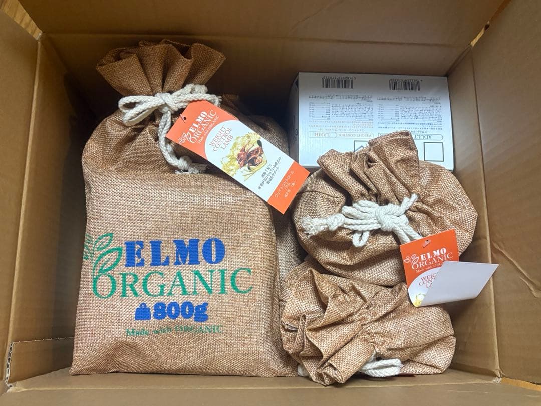 ELMO ORGANIC ドライフード ウェイトコントロール ラム 5.4kg