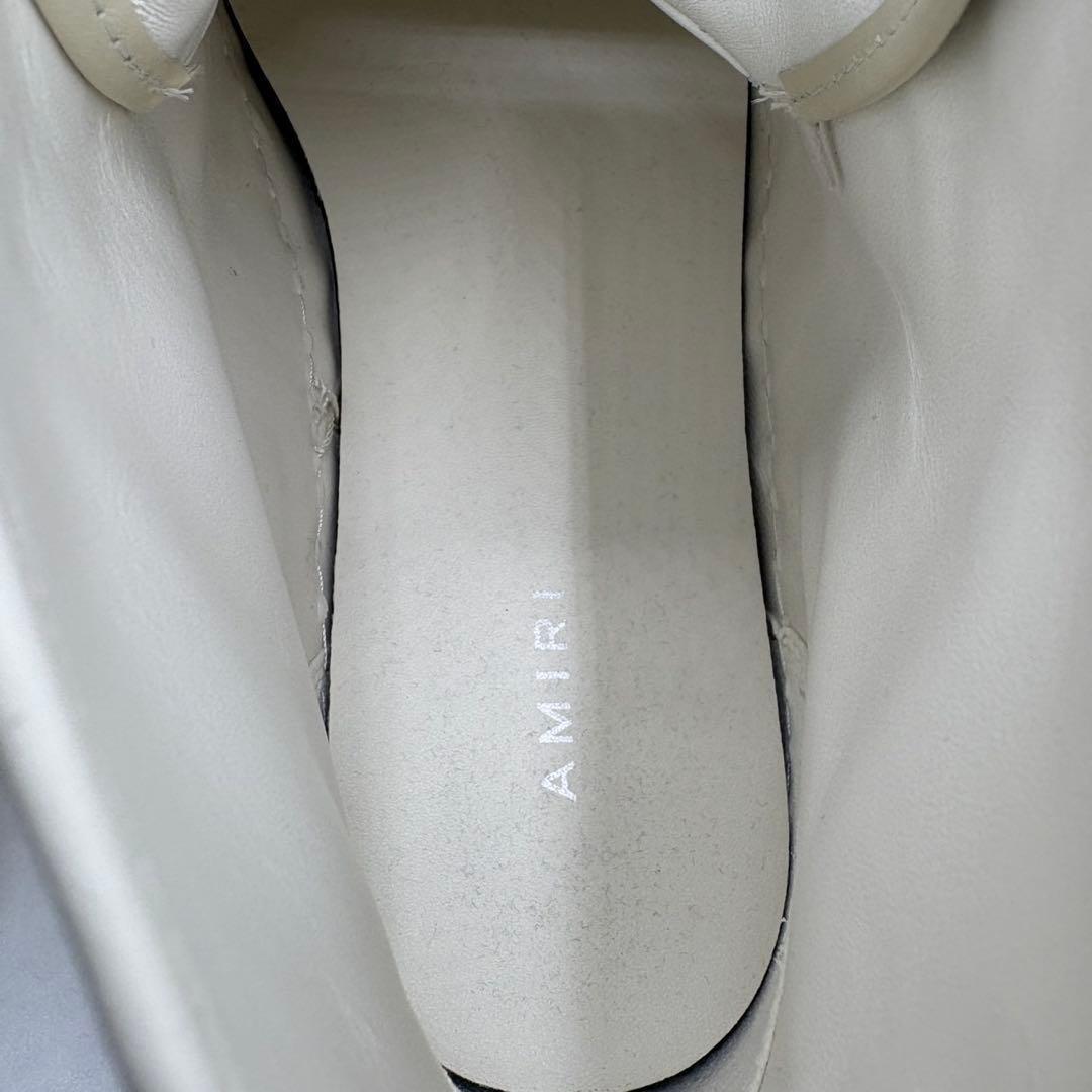 AMIRI StarsCourt High ハイカットスニーカー 44 ホワイト