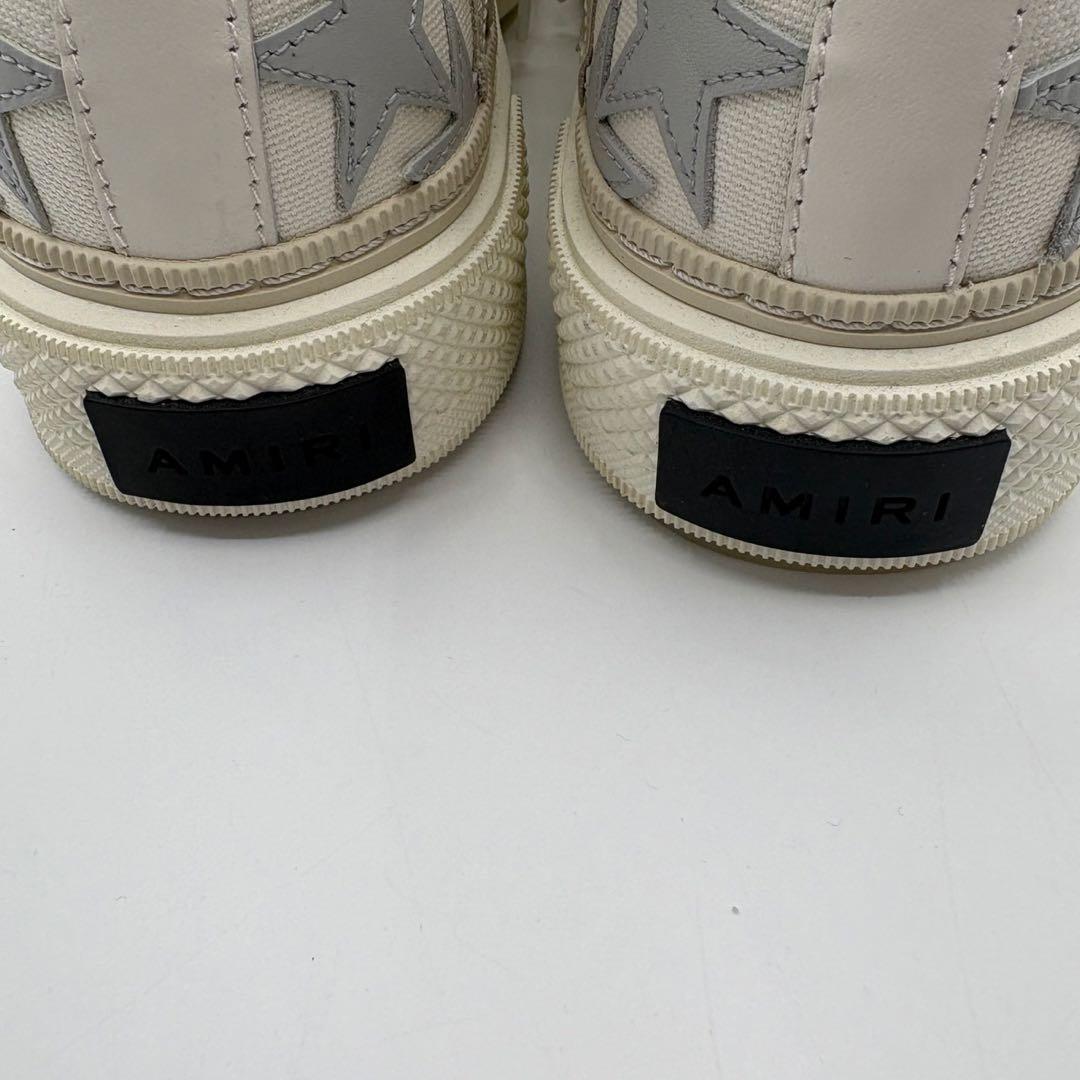 AMIRI StarsCourt High ハイカットスニーカー 44 ホワイト