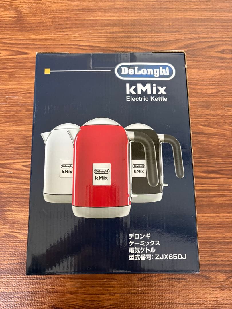 DeLonghi ZJX650J-BK 電気ケトル