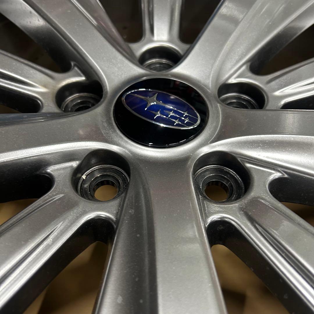 新車はずし18X7.5　スバル WRX S4 純正4本セット