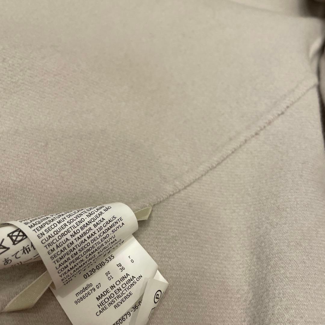 S MAX MARA クチートアマーノ　ノーカラーコート