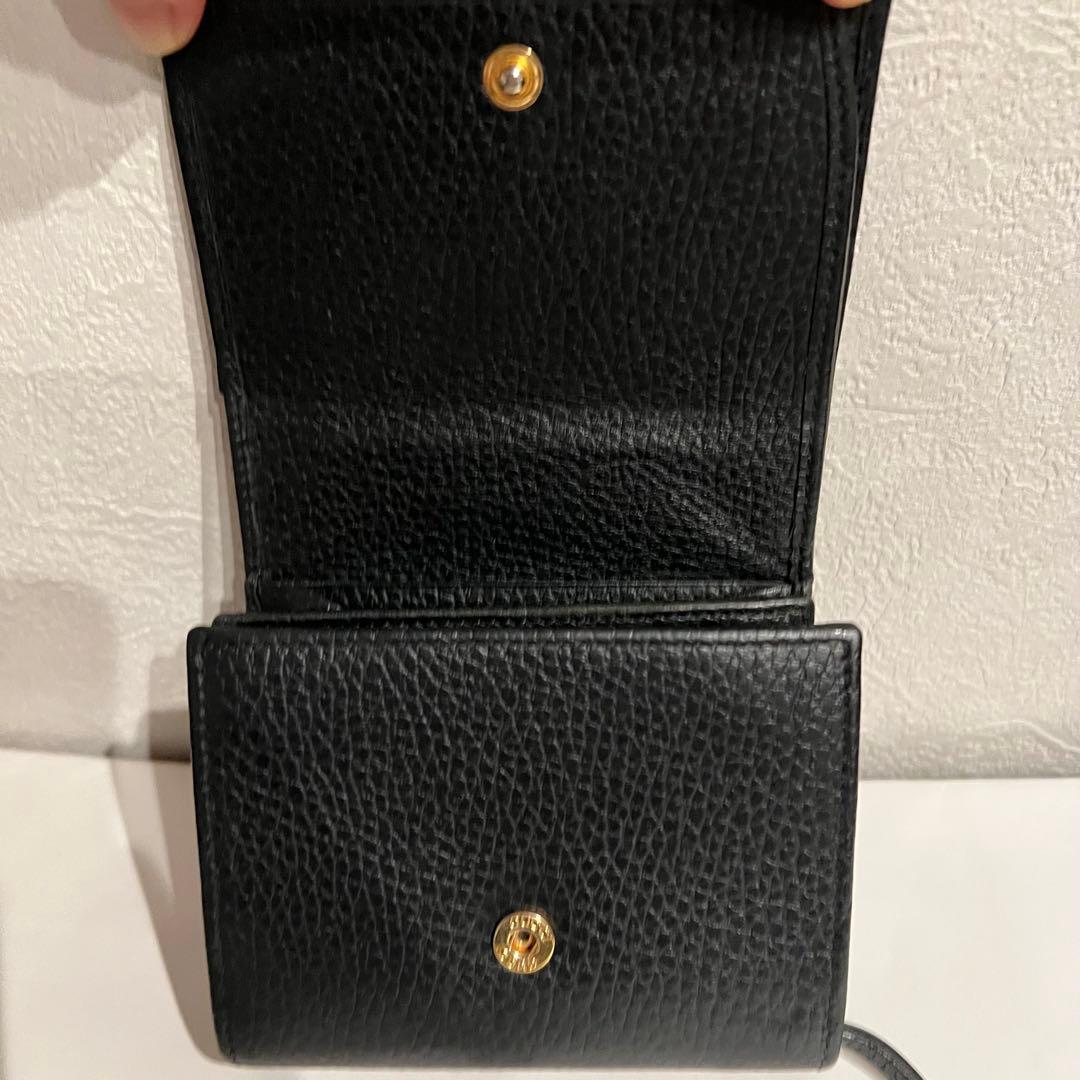 Gucci ブラック 二つ折り財布