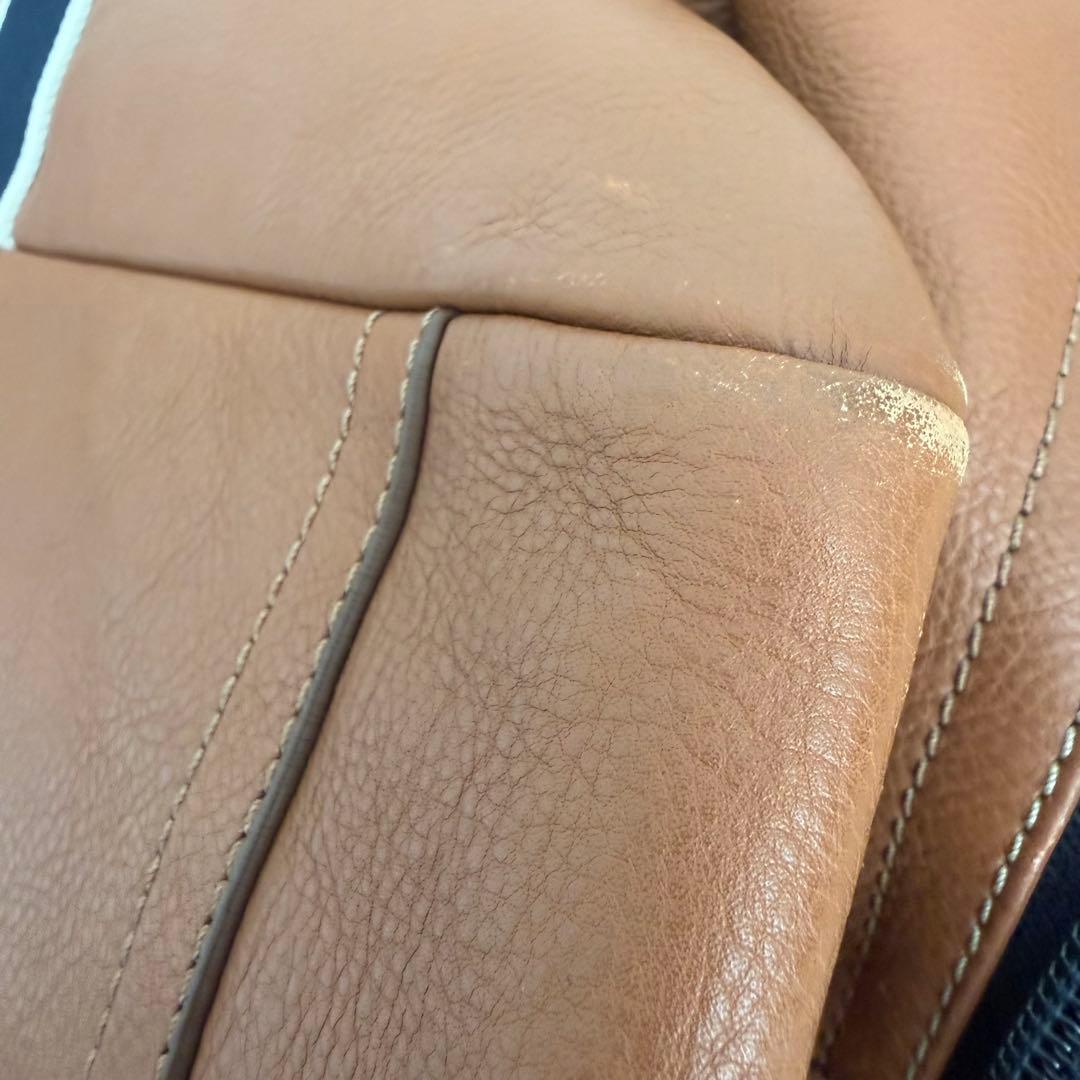 COACH キャメル 2wayボストンバッグ