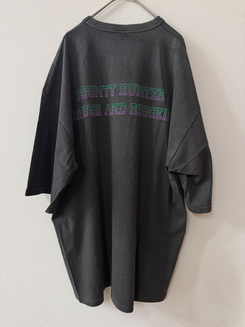 Bounty Hunter ビッグシルエットTシャツ グレー　XL 大きめ