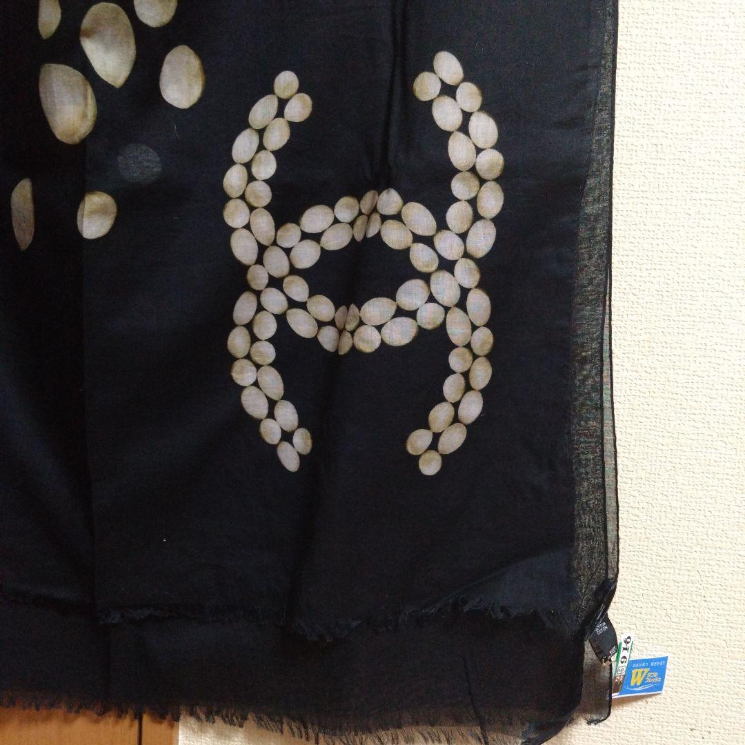 ち*る様 レア◆美品◆袋付き◆CHANEL パレオ◆ストール