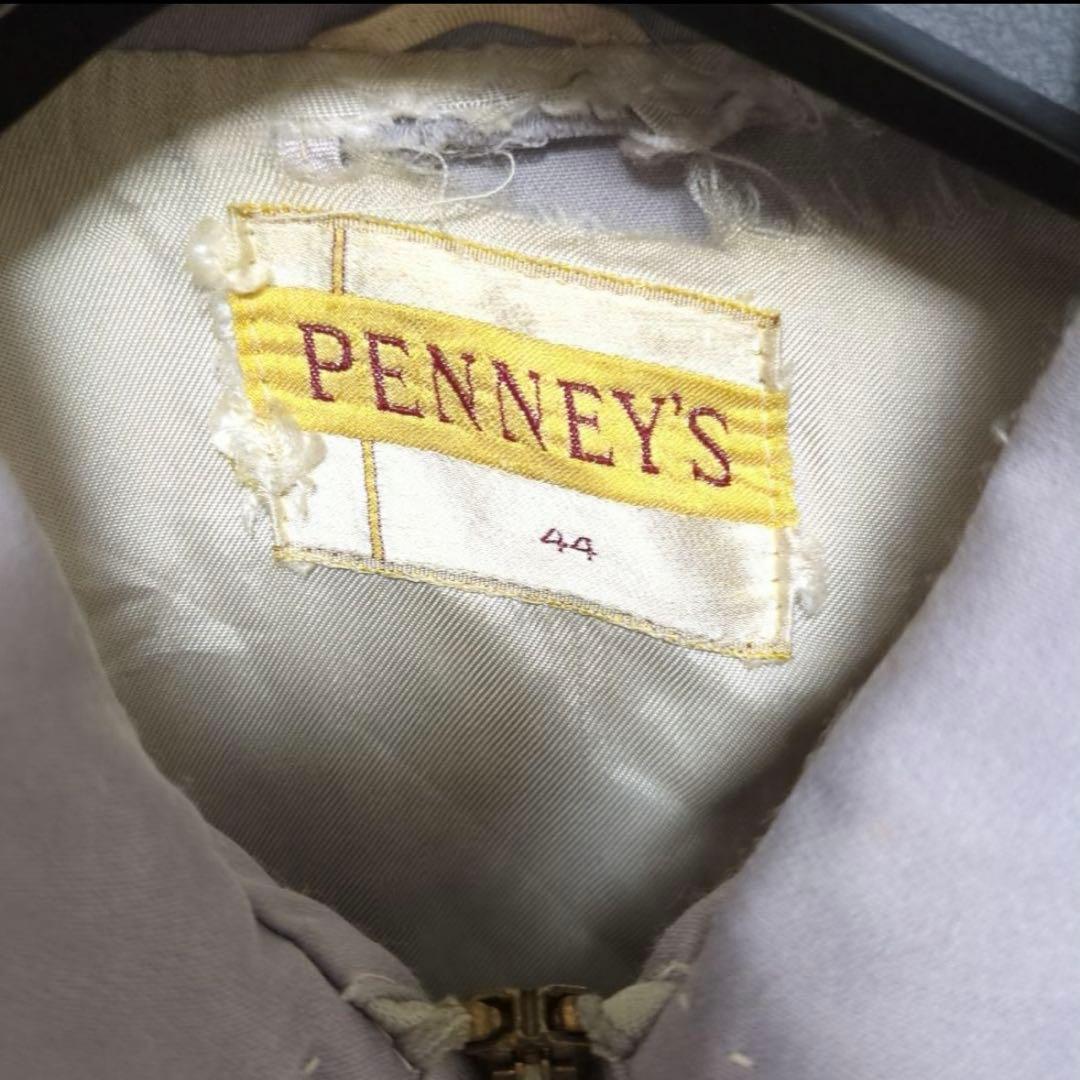 50s penneys ペニーズ　特大44　レーヨンギャバジャン