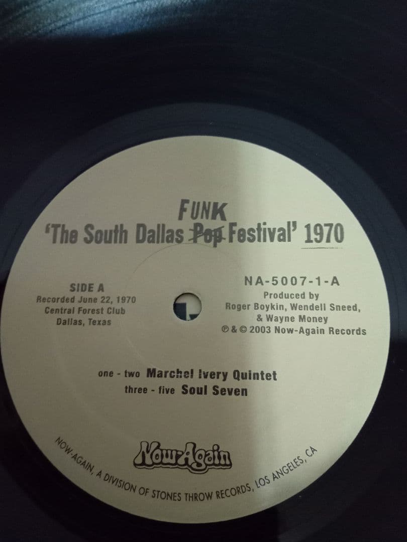 South Dallas Funk Festival　レアグルーヴ　Egon