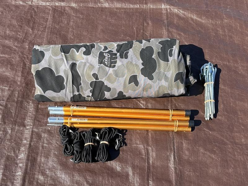 GRIP SWANY×atmos ファイヤープルーフテント