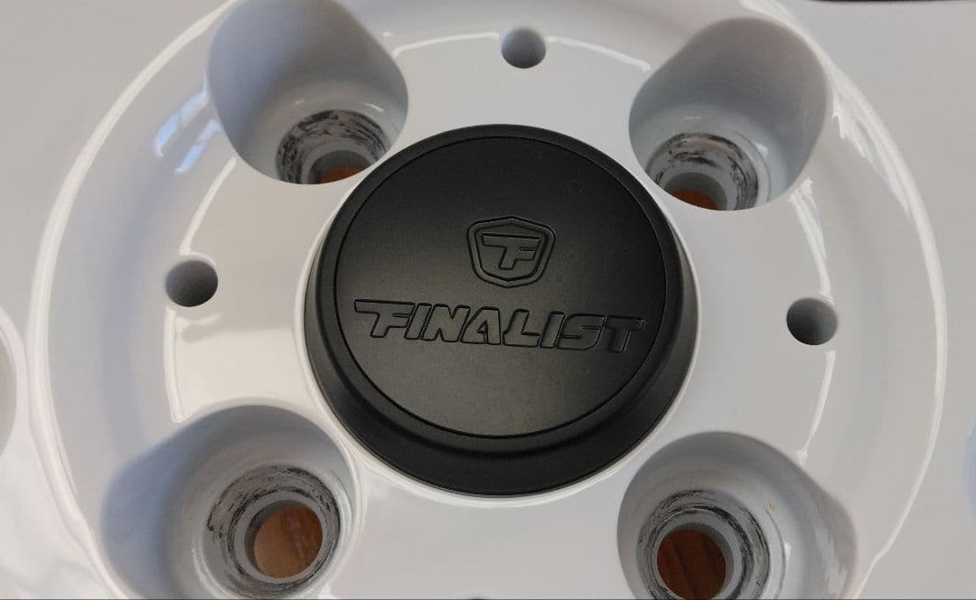 finalist fz-s5 15インチ 5.5j +43 ホワイト 美品