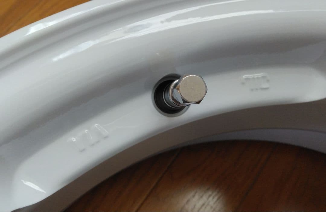 finalist fz-s5 15インチ 5.5j +43 ホワイト 美品