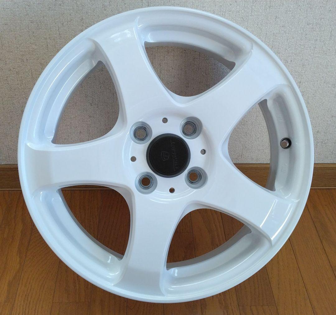 finalist fz-s5 15インチ 5.5j +43 ホワイト 美品