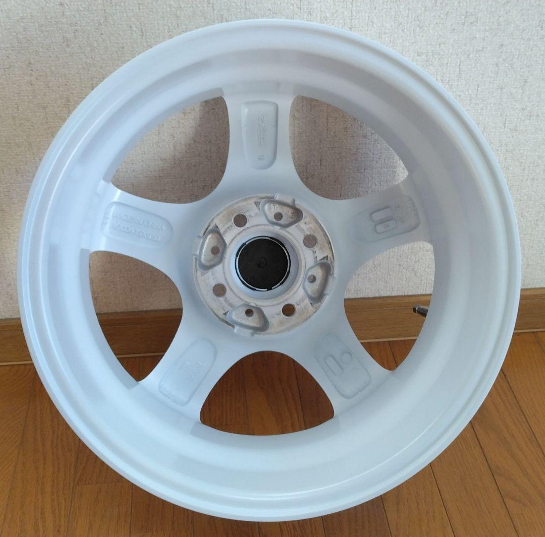 finalist fz-s5 15インチ 5.5j +43 ホワイト 美品