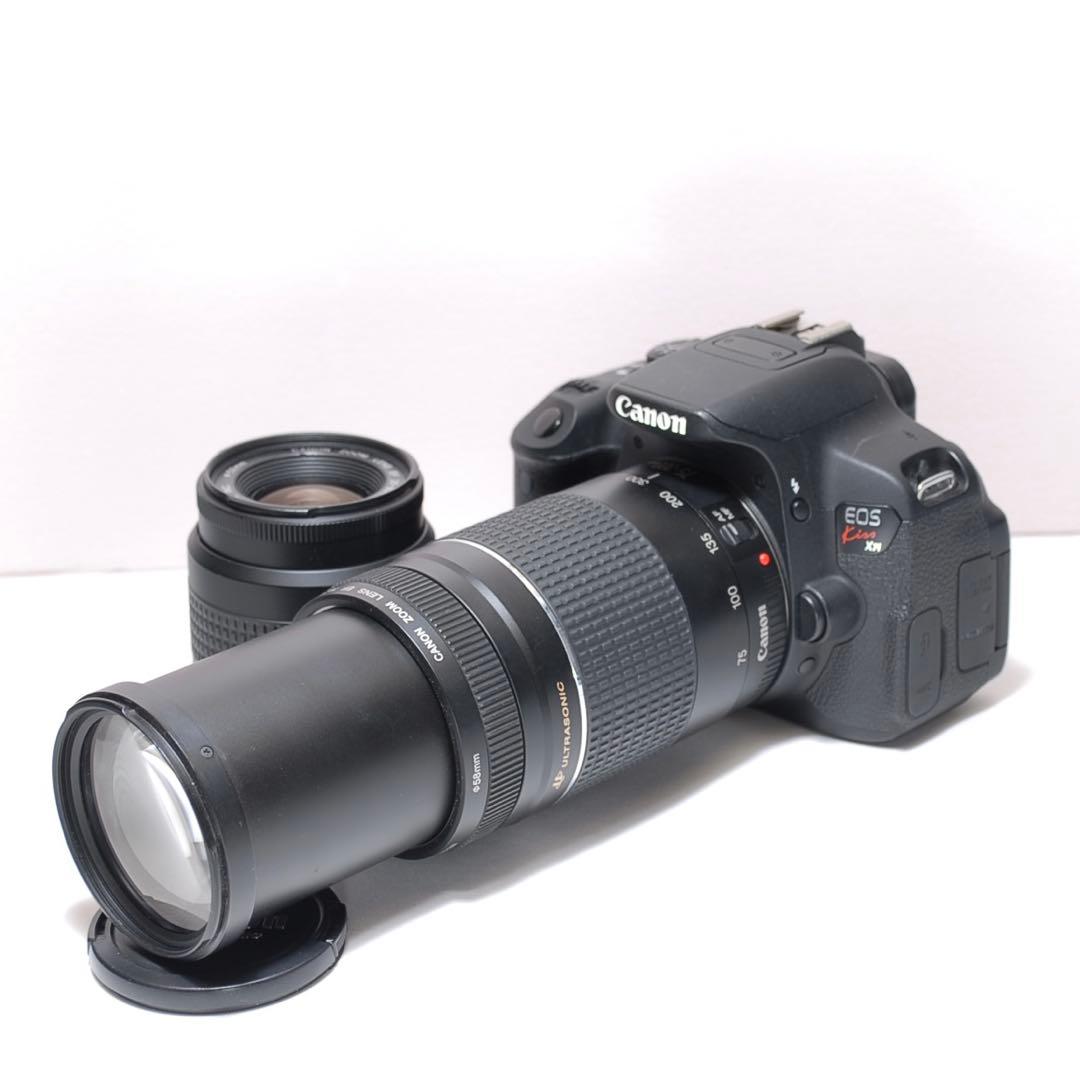 ✨美品✨スマホ転送✨Canon kiss x7i ✨望遠ダブルズームキット