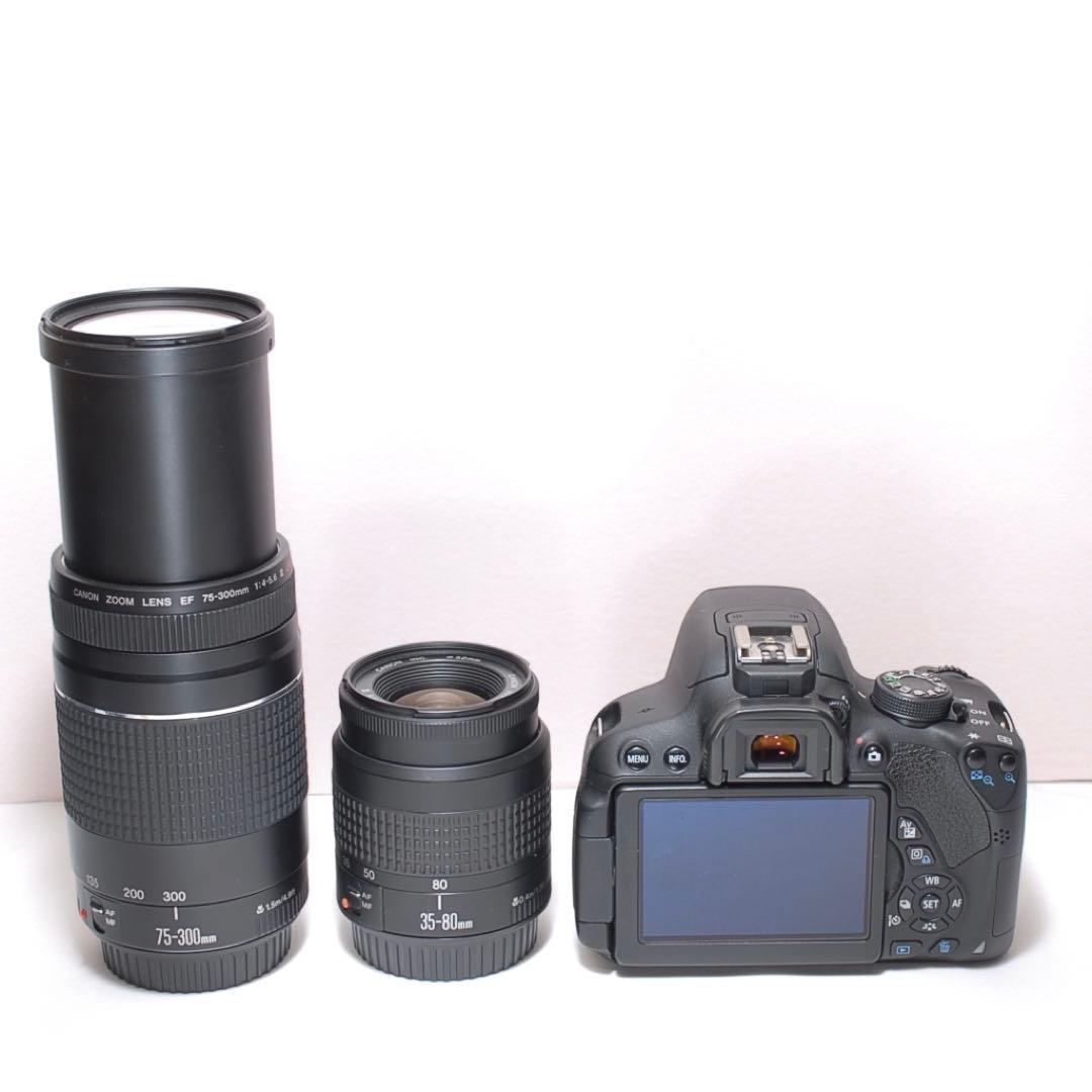 ✨美品✨スマホ転送✨Canon kiss x7i ✨望遠ダブルズームキット
