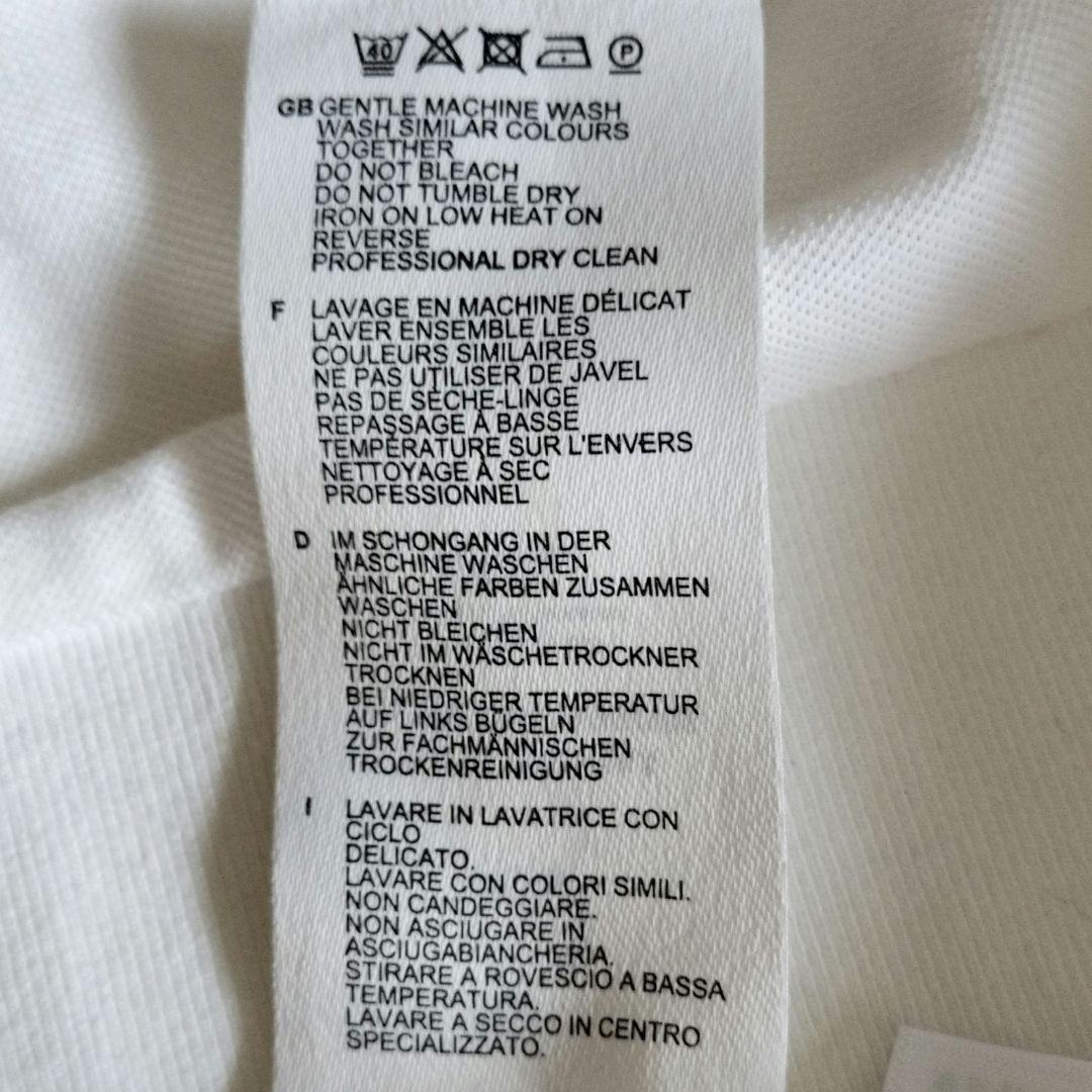 フレッドペリー　　М　　美品 ホワイト 半袖ポロシャツ 刺繍ロゴ