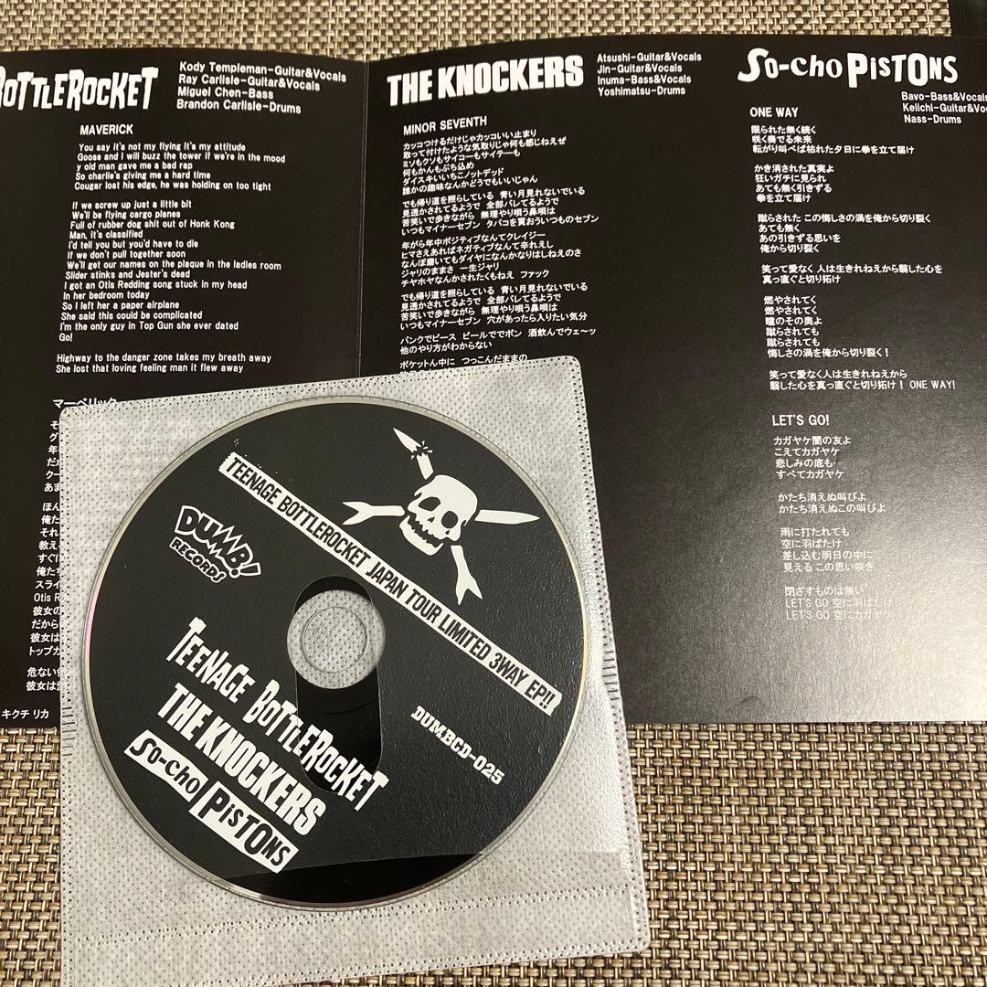 300枚限定★THE KNOCKERS TEENAGE BOTTLEROCKET