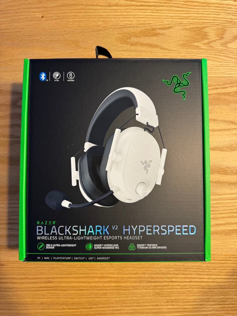 Razer BLACKSHARK V2 HYPERSPEED ホワイト