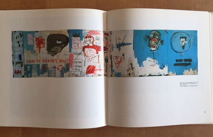 希少 バスキア  画集  1989年