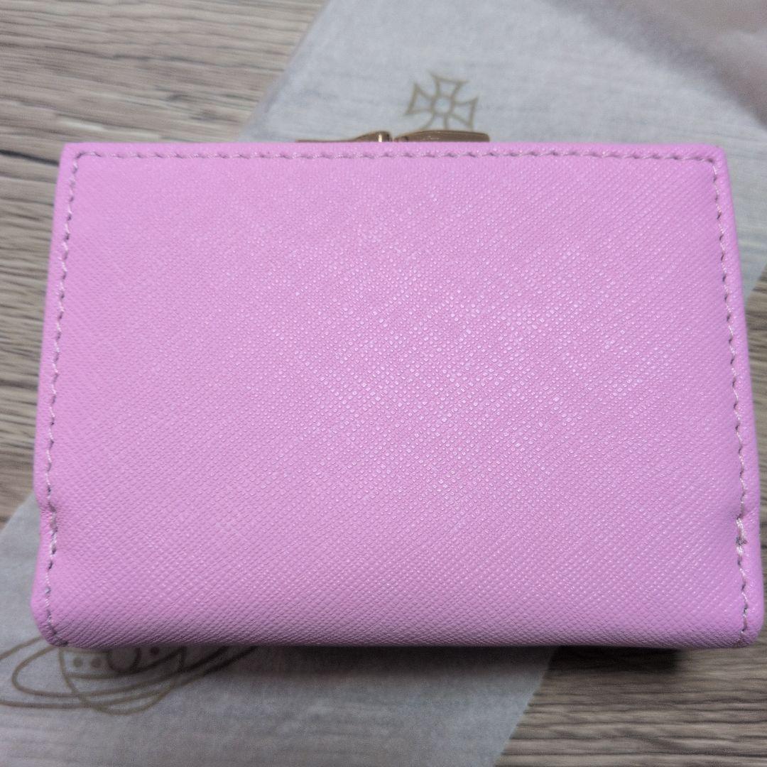 【新品・未使用】Vivienne Westwood 三つ折り財布 ピンク