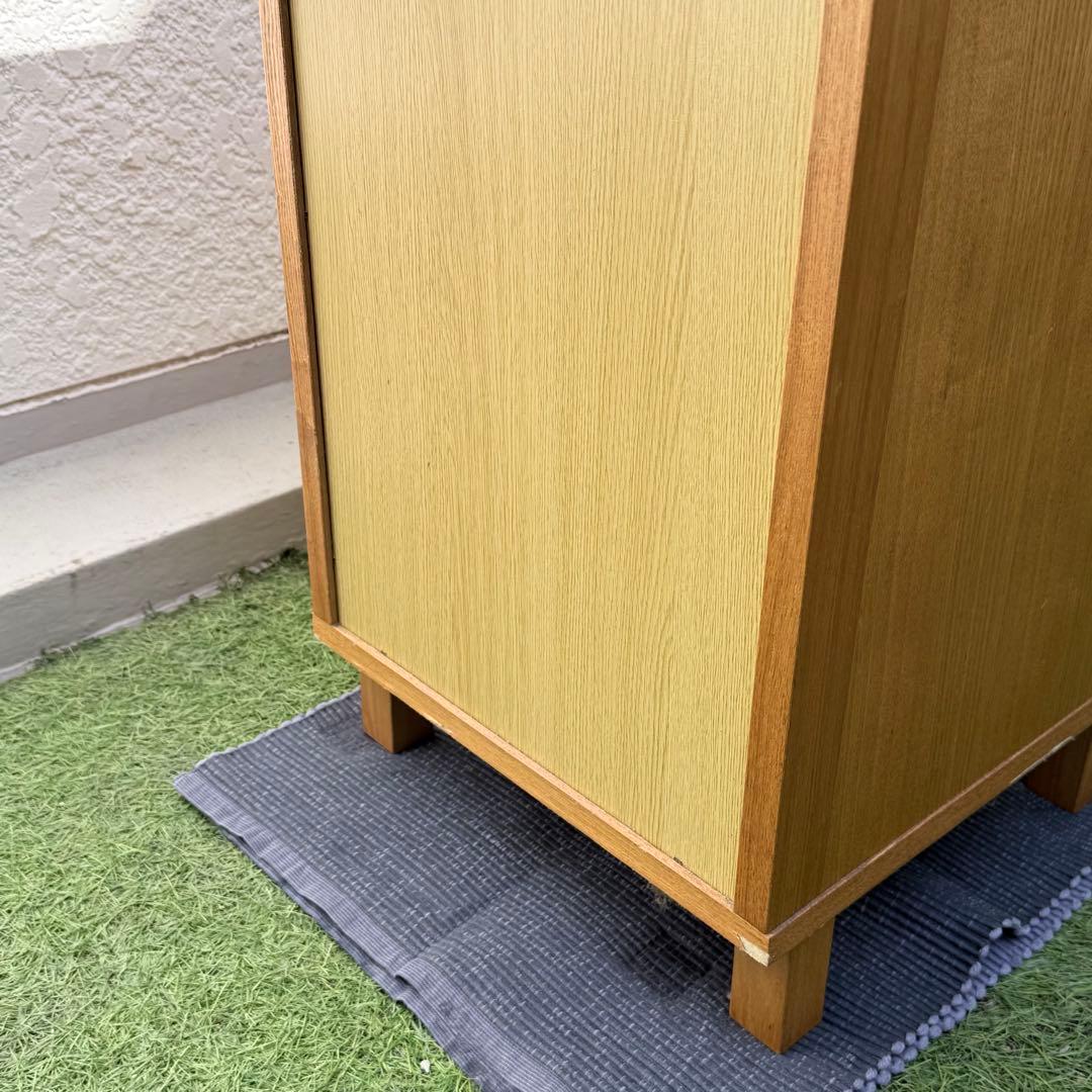 【廃盤】MUJI 木製4段チェスト W400