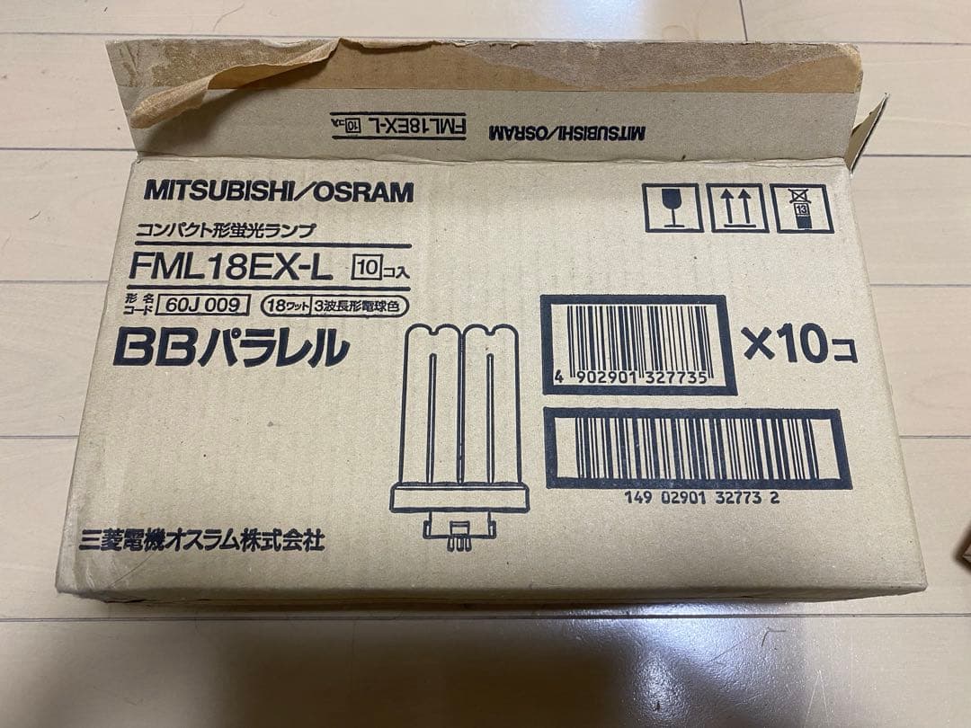 コンパクト蛍光灯 FML18EX-L 10 まみ